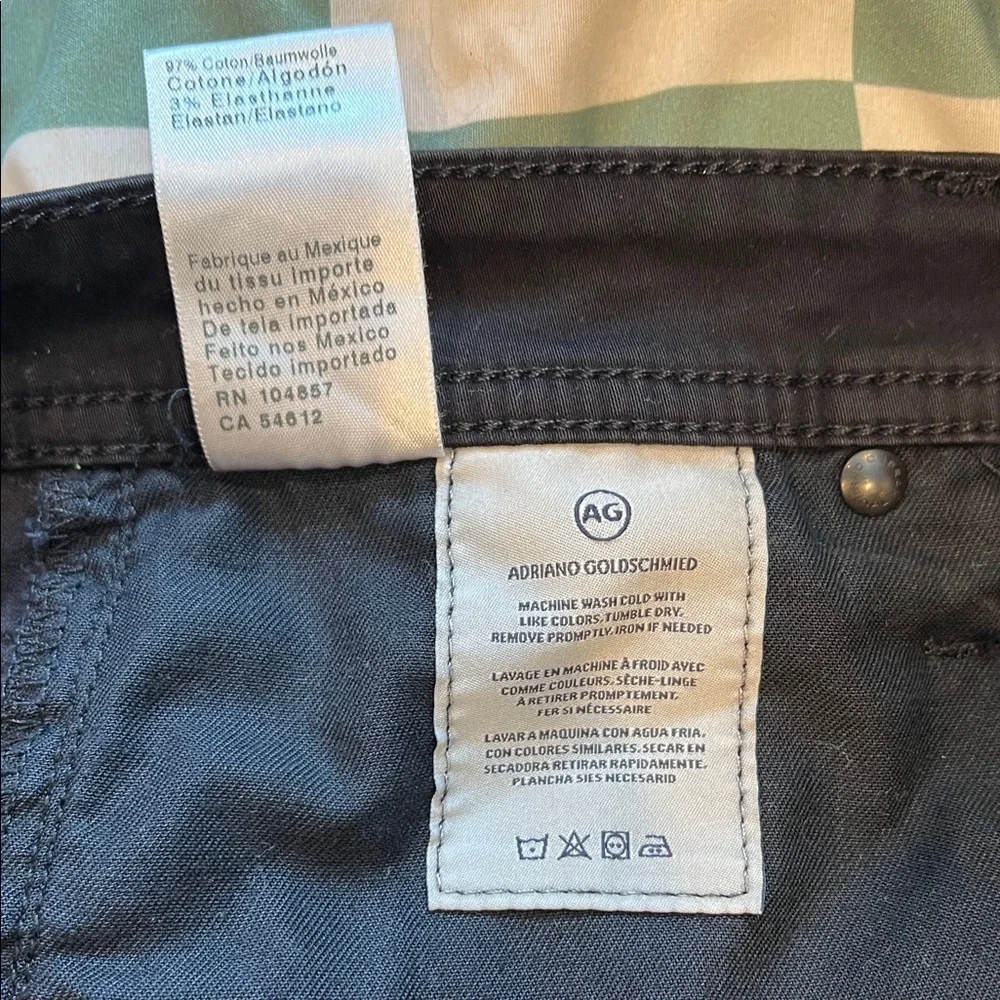 Ag Adriano Goldschmied The Tellis Slim Jeans in Black